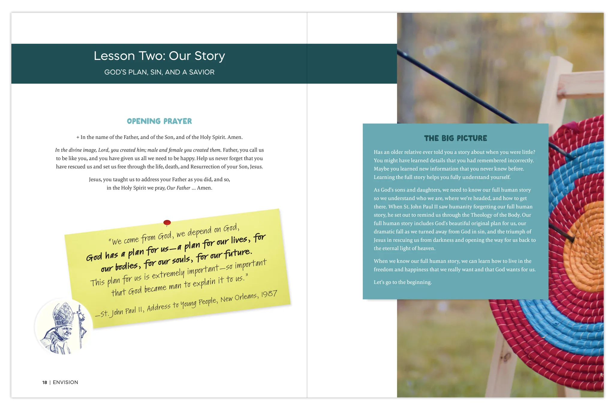 Envision: Theology of the Body for Middle School Student Workbook (Includes Online Course Access) - Image 4
