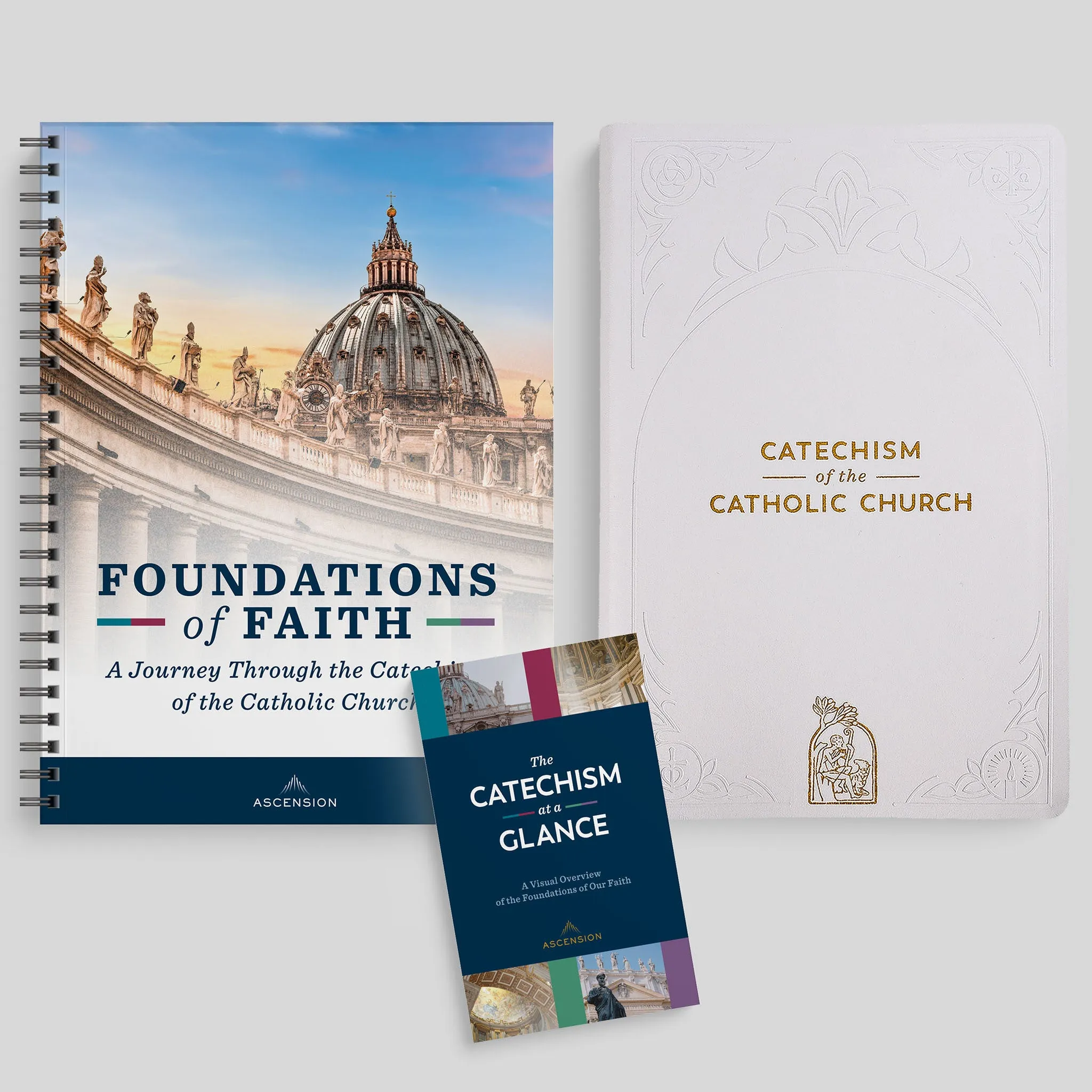 Foundations of Faith: A Journey Through the Catechism of the Catholic Church, Study Set (with Catechism of the Catholic Church, Ascension Edition)
