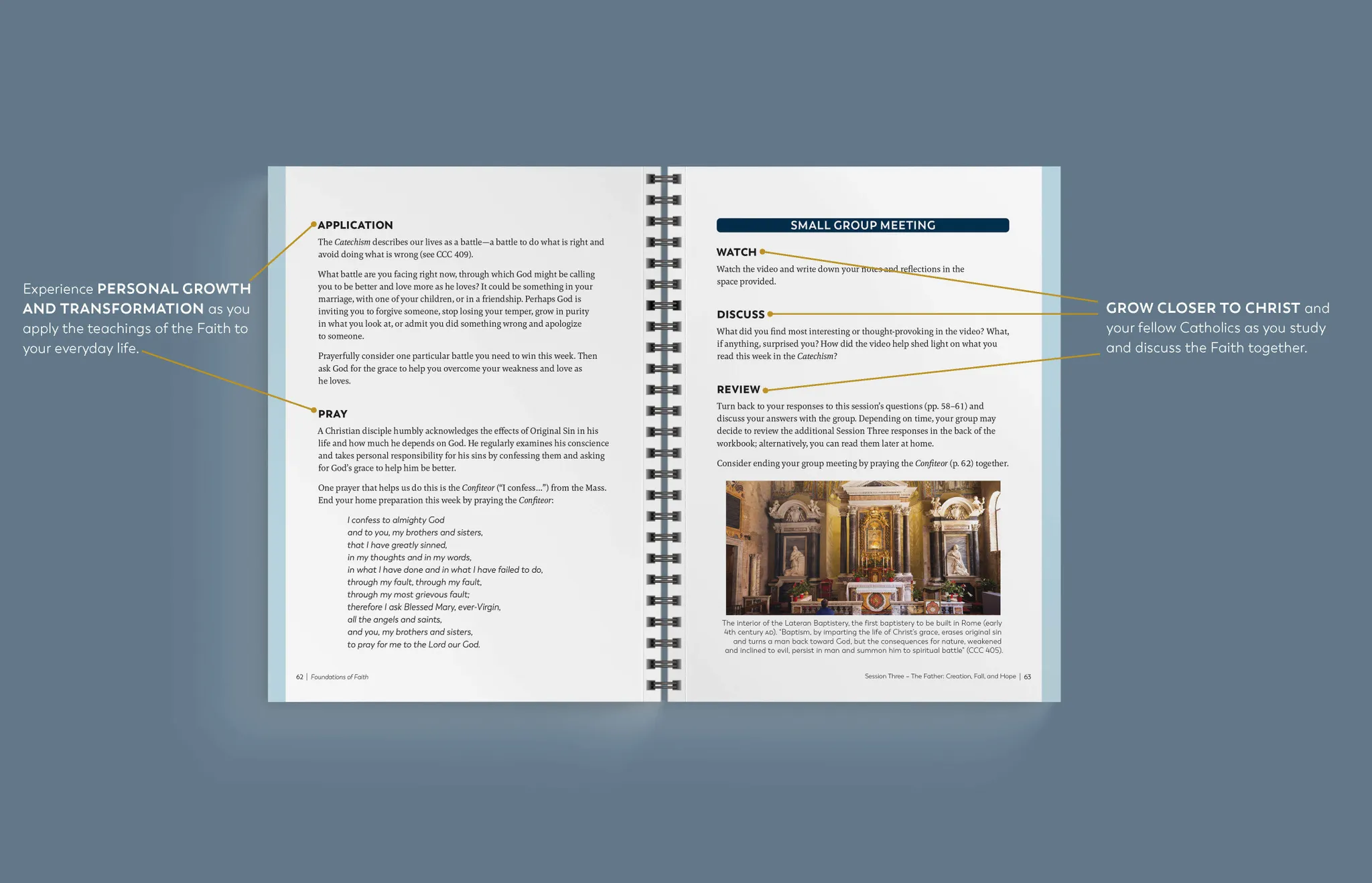 Foundations of Faith: A Journey Through the Catechism of the Catholic Church, Study Set (with Catechism of the Catholic Church, Ascension Edition) - Image 6