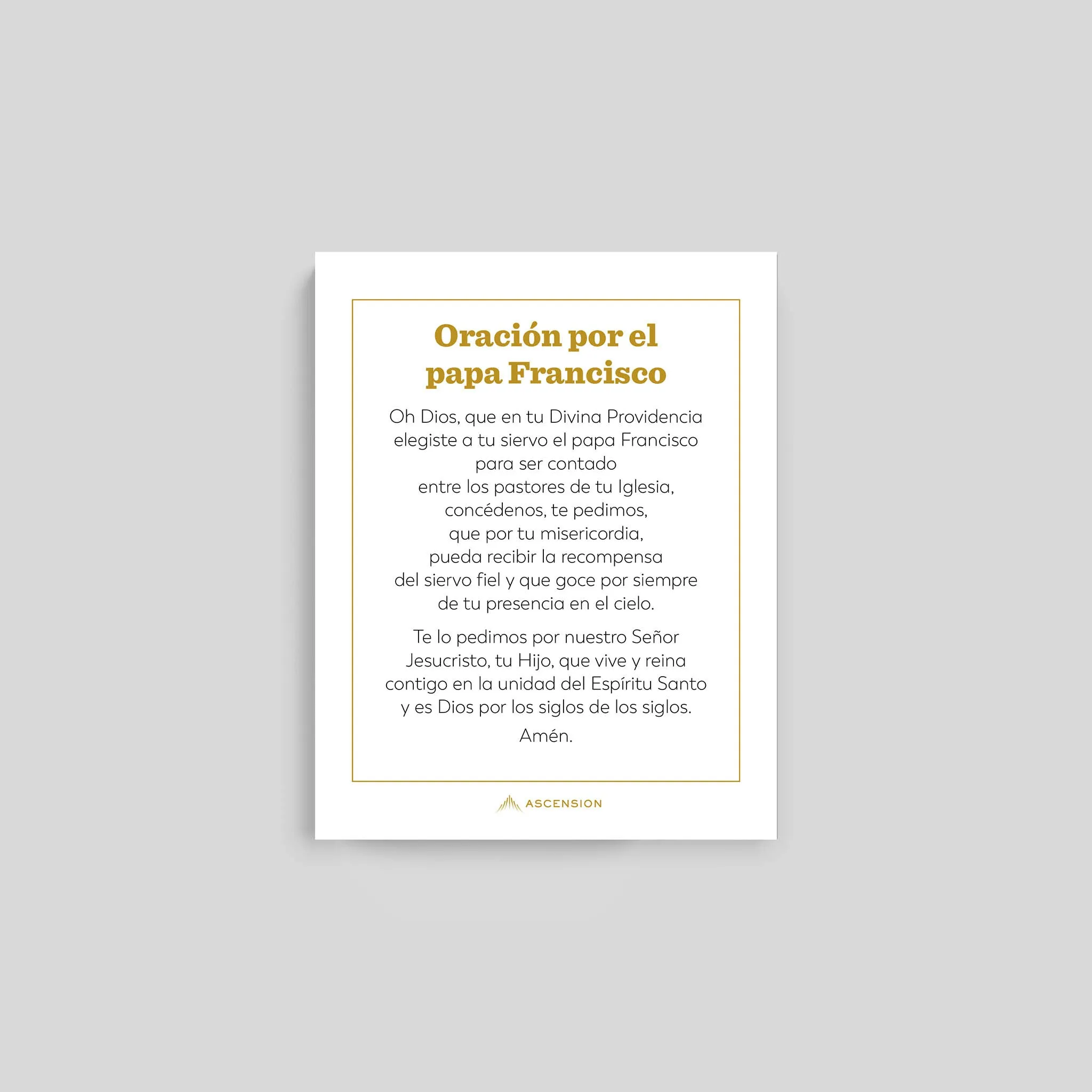 Pope Francis Prayer Cards - Image 6