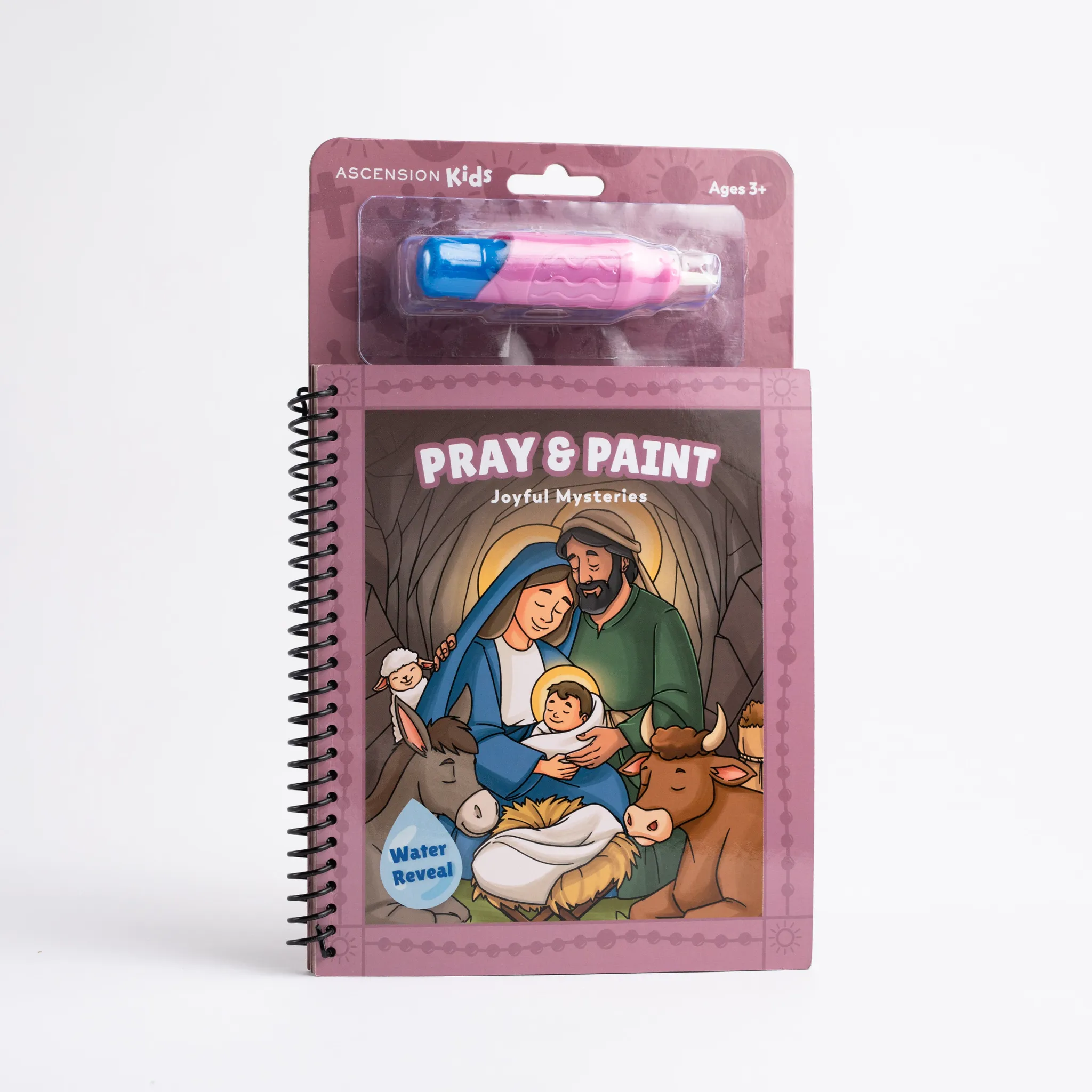 Pray and Paint: Joyful Mysteries of the Rosary Water Reveal - Image 3