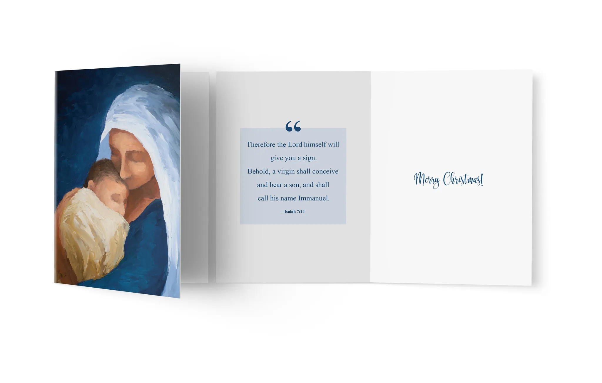 Rejoice! Christmas Cards: Mother and Child (24-Pack) - Image 2