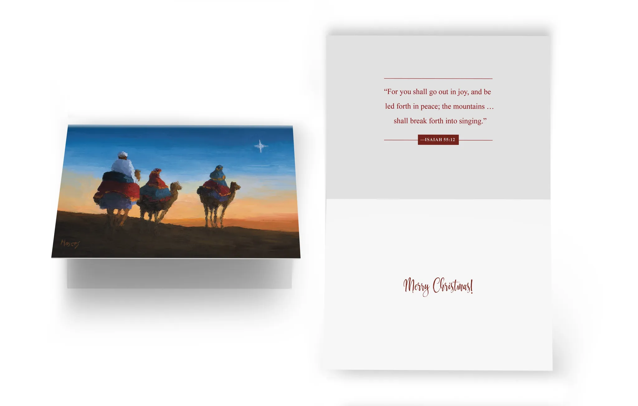 Rejoice! Christmas Cards: The Journey of the Magi (24-Pack) - Image 2