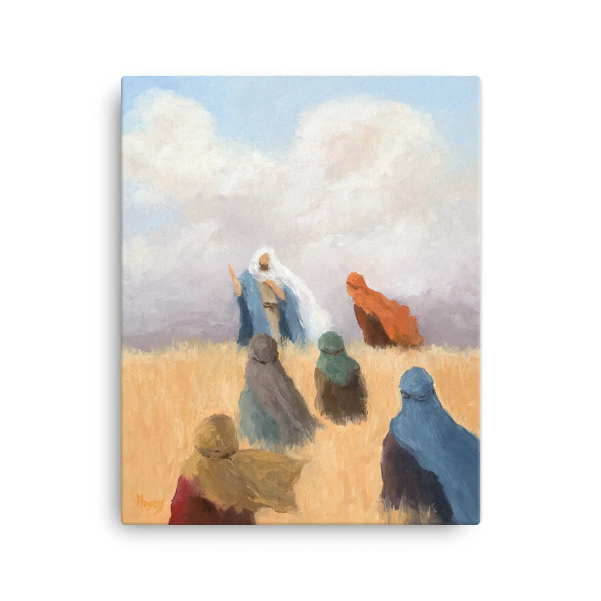 (Archived) The Ascension Lenten Companion, Fine Canvas Art Prints: He Said to Them - Image 4