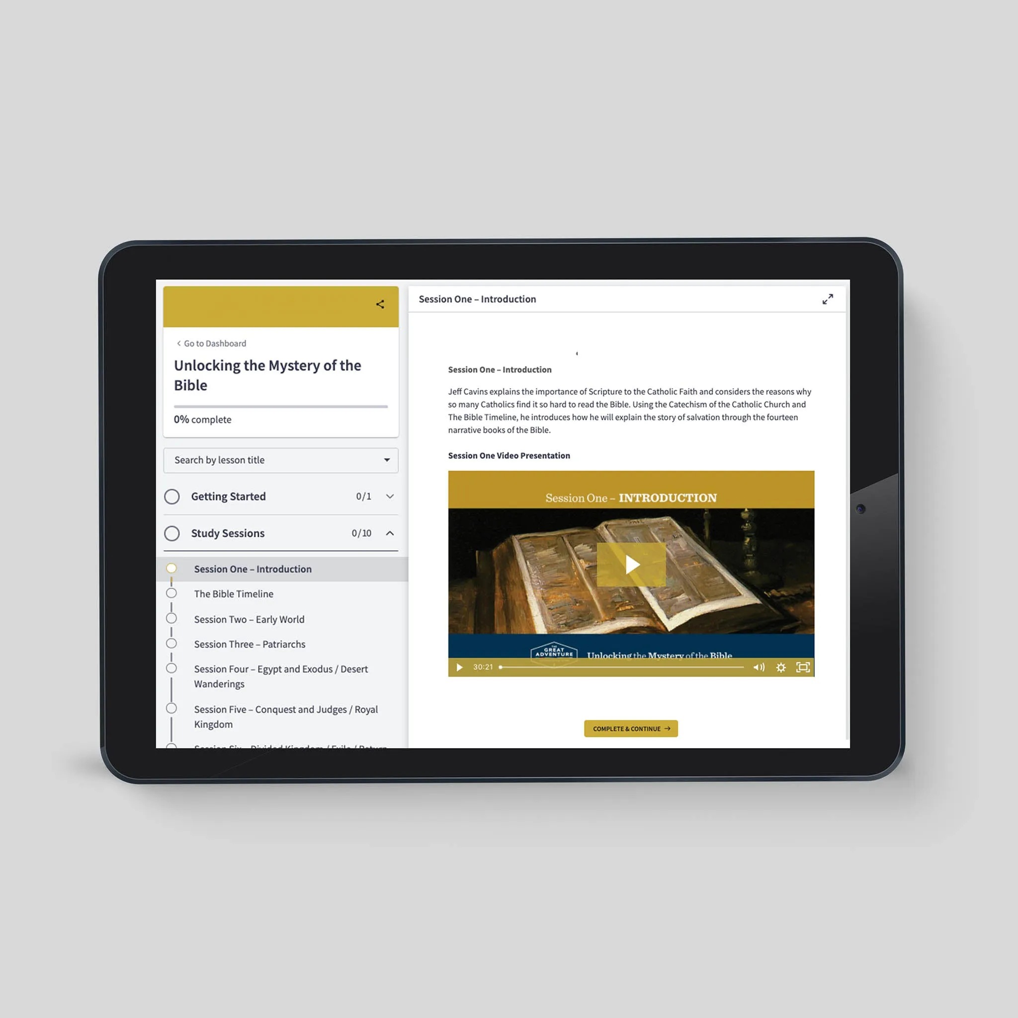 Unlocking the Mystery of the Bible, Online Access