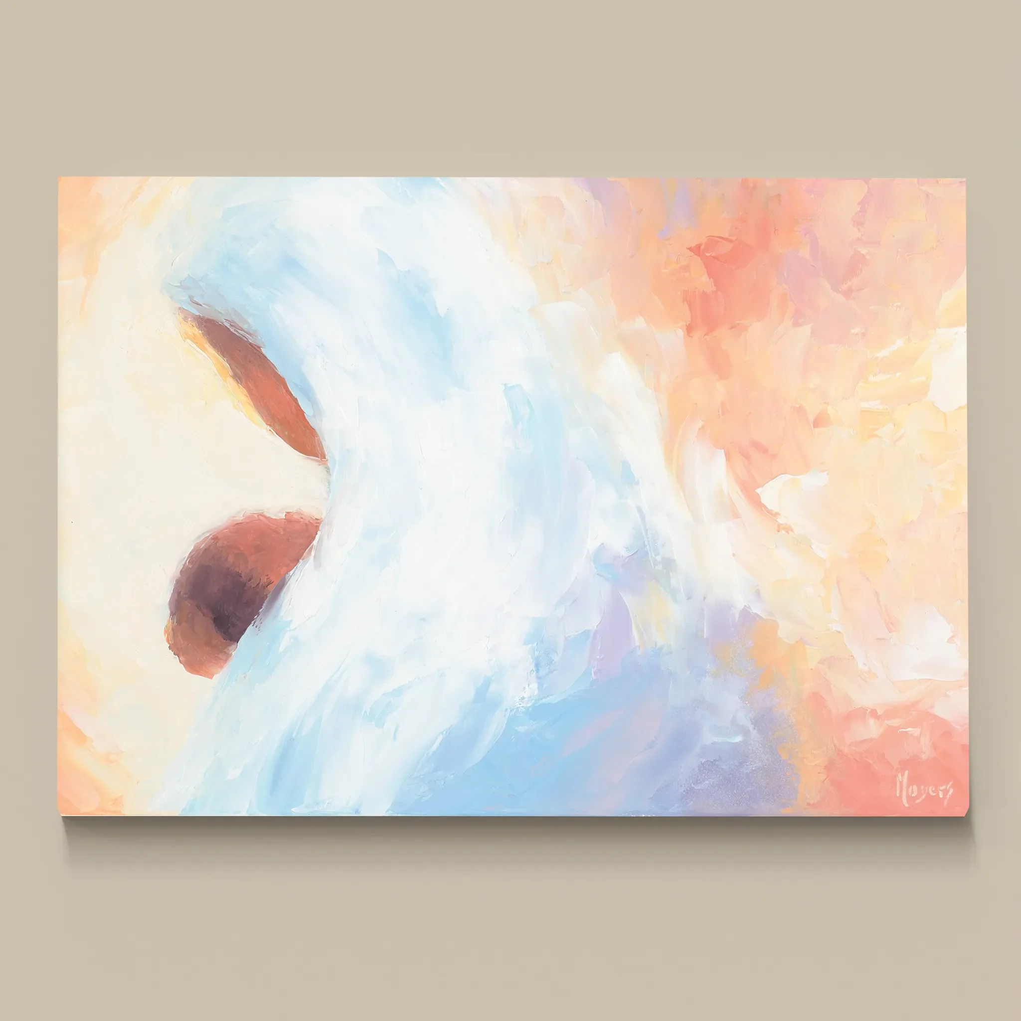 Waiting Well Canvas Print: Promise Kept